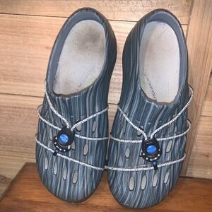 Keen Mion Pen Shell Clog Women's Size 7 Blue Slip On Shoes Outdoor Beach READ